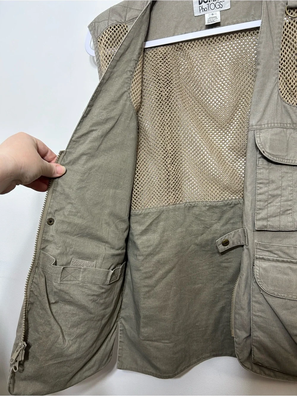 Domke Photogs Utility Cargo Photography Vest Mens Size Small
